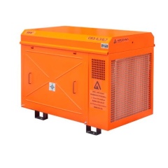 Промышленная электрическая компрессорная станция Арсенал ЗИФ-СВЭ-6,3/0,7 в кожухе